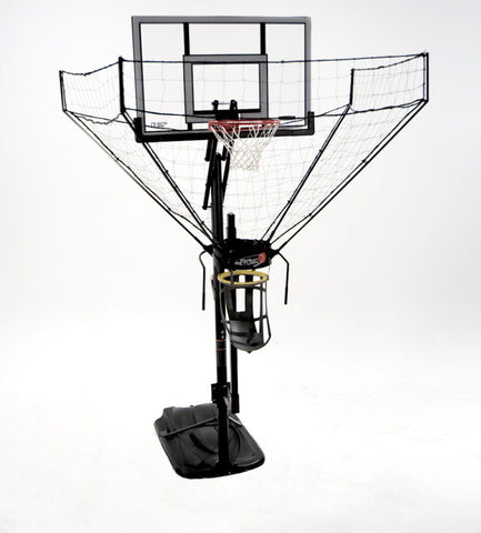 The ProShot Return Basketball Return with easy setup and storage.